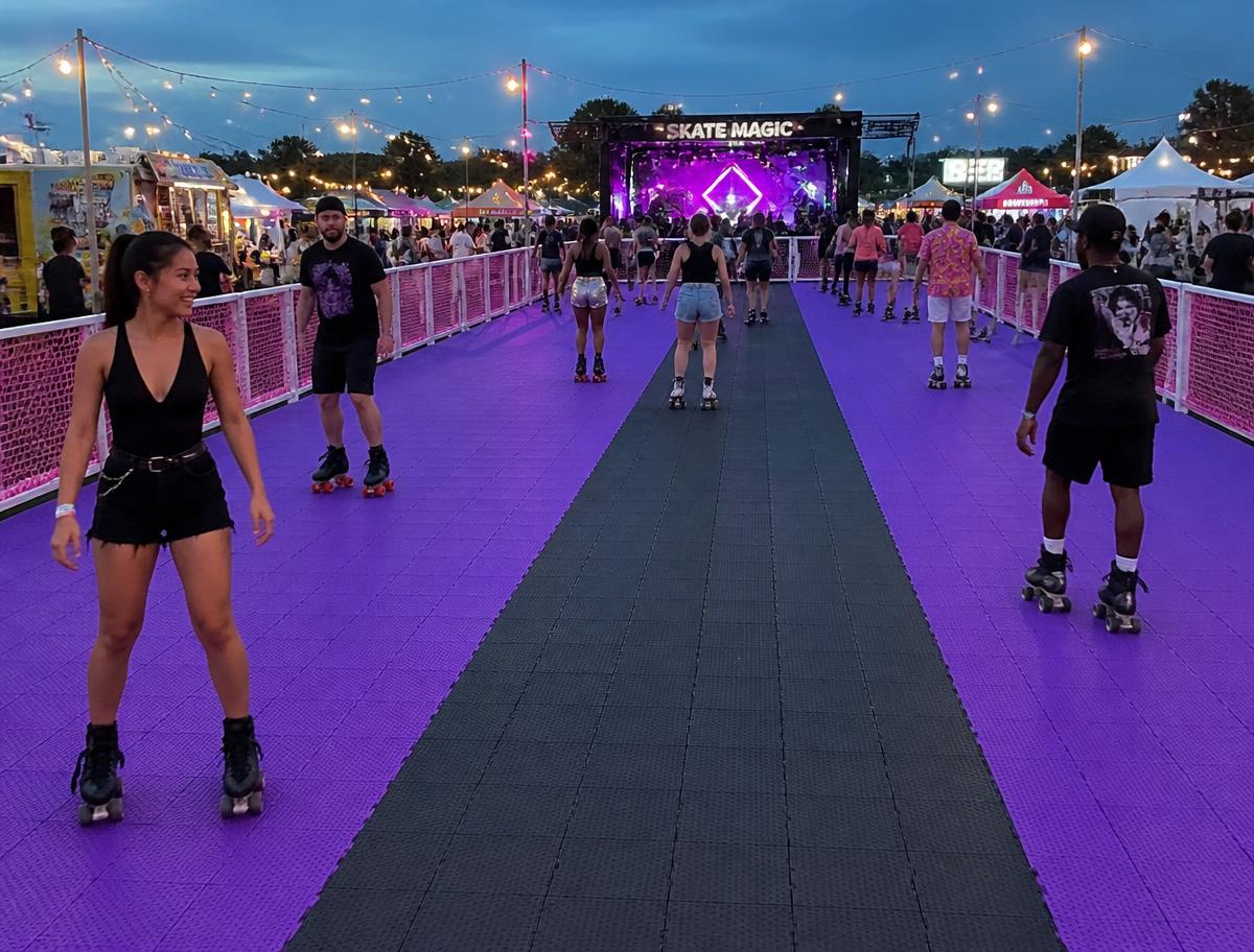 Festivals with Roller Zone